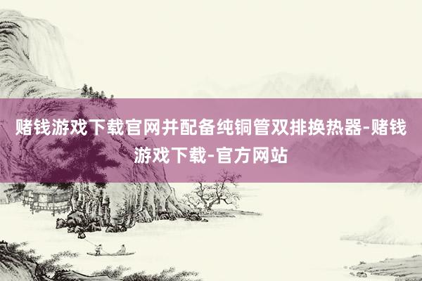 赌钱游戏下载官网并配备纯铜管双排换热器-赌钱游戏下载-官方网站